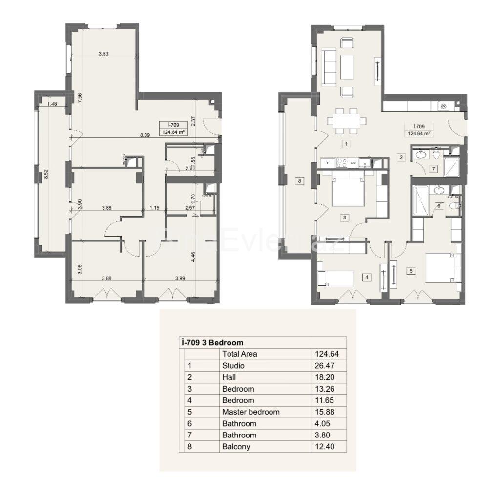 Sea Breeze 4 otaqlı Bina evləri Arabian Ranches kompleksi