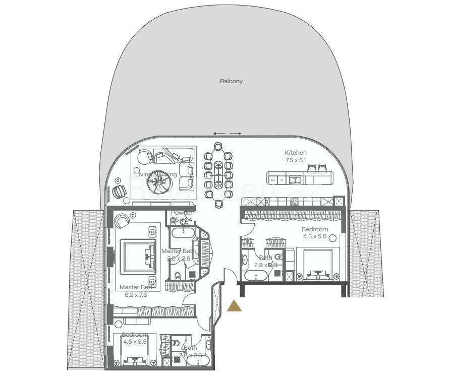 penthouse in sea breeze elie saab penthouse in sea breeze elie saab